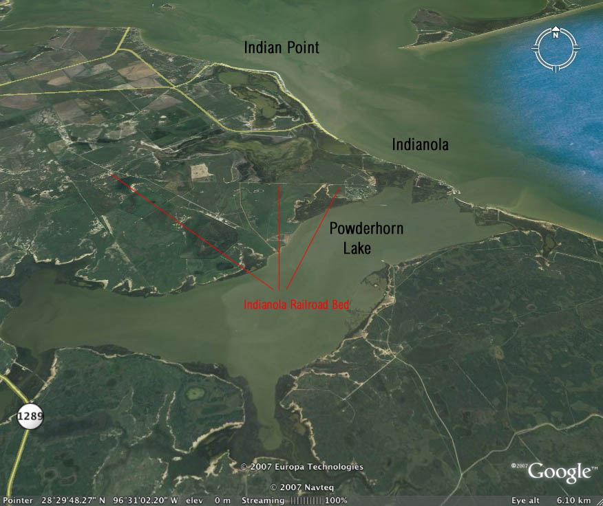 Indianola, Texas View to the North